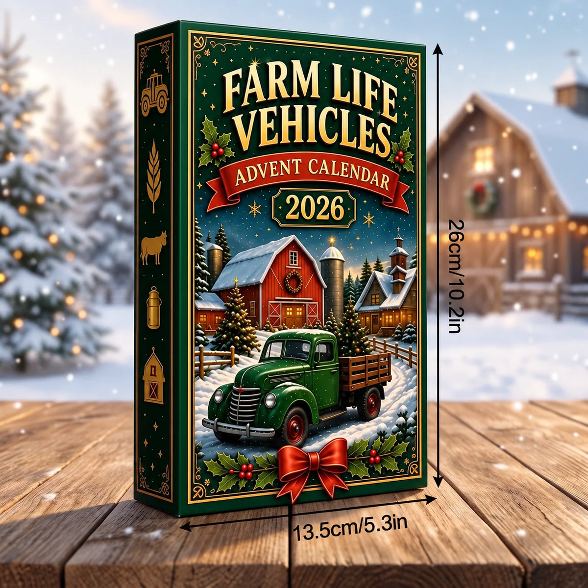 Advent Calendar Farm Vehicles 24-Day Surprise Set