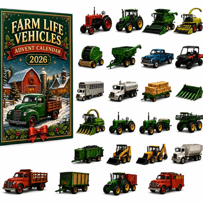 Advent Calendar Farm Vehicles 24-Day Surprise Set