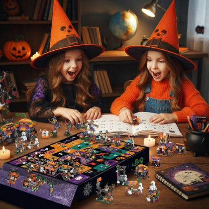 Advent Calendar Halloween 31 Buildable Scenes With Minifigures