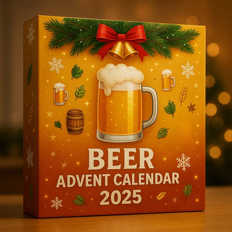 Advent Calendar Miniature Whisky or Beer 24-Day Tasting Set