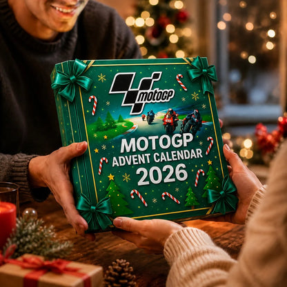 Advent Calendar Motorcycle Racing 24 Flat Plastic Pieces