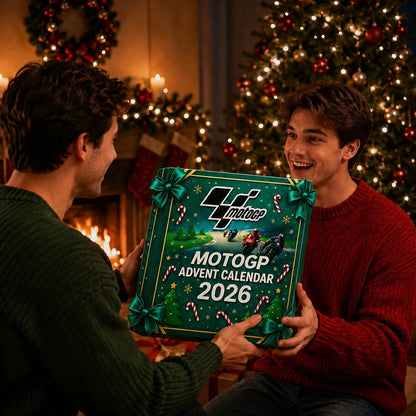 Advent Calendar Motorcycle Racing 24 Flat Plastic Pieces