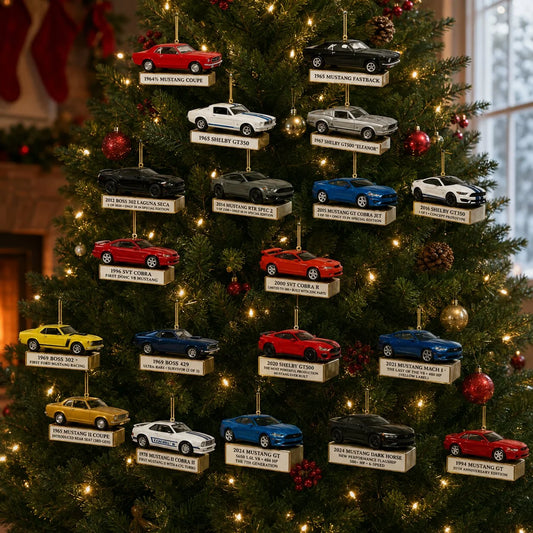 Advent Calendar Mustang-Inspired 24-Day Collectible