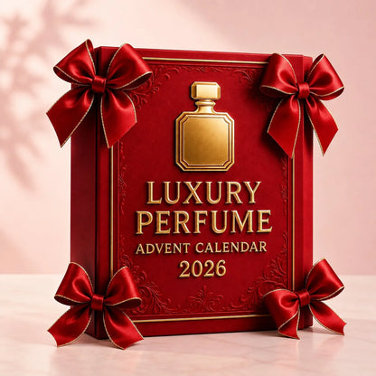 Advent Calendar Perfume-Themed 24-Day Decorative Plastic Pieces