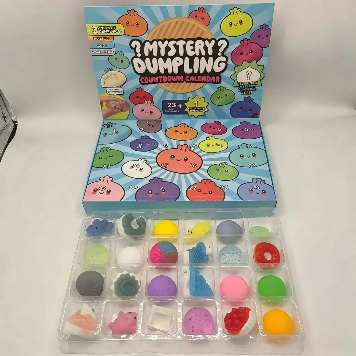 Advent Calendar Slow-Rising Squishy Toys Set of 24