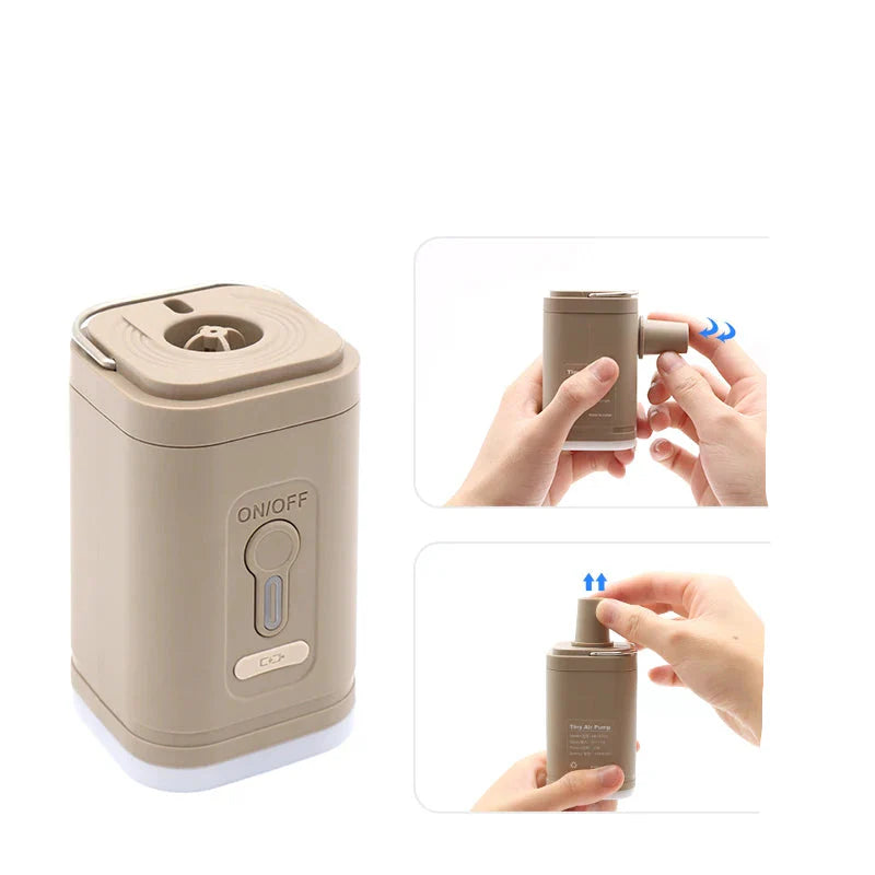 Air Pump USB Rechargeable 2-in-1 Inflate & Deflate
