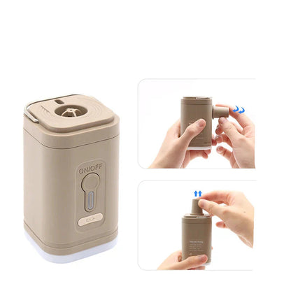 Air Pump USB Rechargeable 2-in-1 Inflate & Deflate
