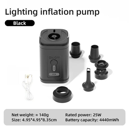 Air Pump USB Rechargeable 2-in-1 Inflate & Deflate