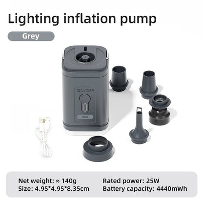 Air Pump USB Rechargeable 2-in-1 Inflate & Deflate