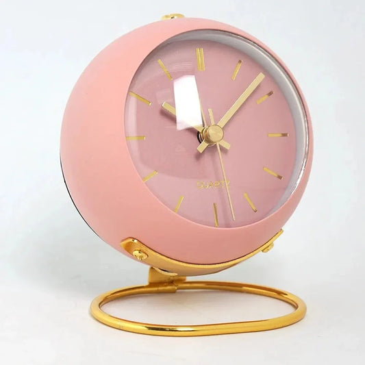 Alarm Clock Analog Quartz Movement With Night Light