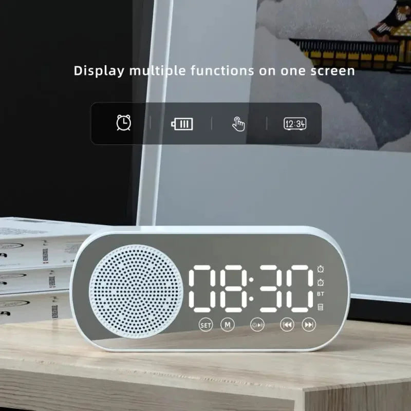 Alarm Clock Bluetooth LED Display & Subwoofer