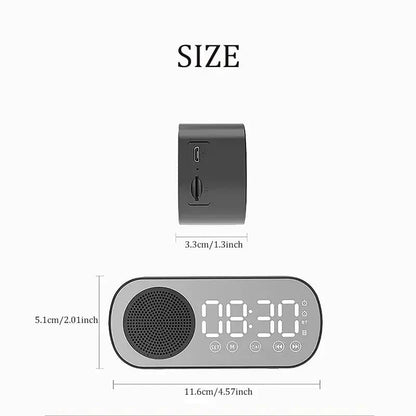 Alarm Clock Bluetooth LED Display & Subwoofer