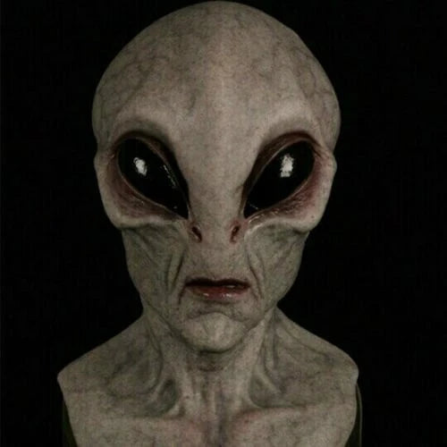 Alien Mask Full-Head Latex Silicone Breathable