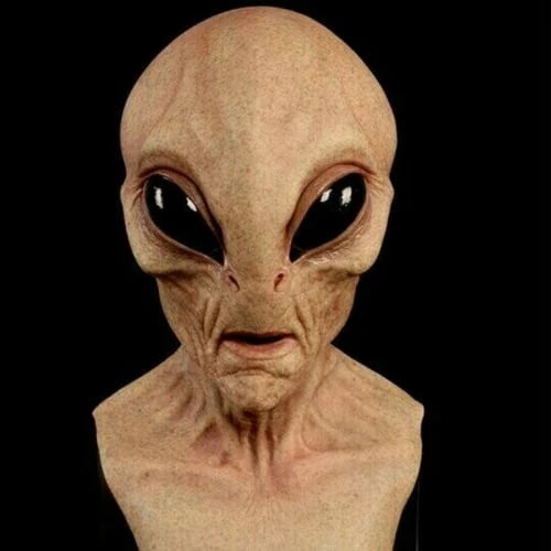 Alien Mask Full-Head Latex Silicone Breathable