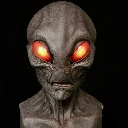Alien Mask Full-Head Latex Silicone Breathable
