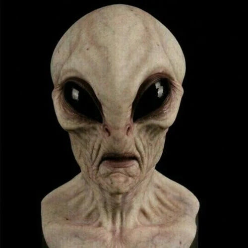 Alien Mask Full-Head Latex Silicone Breathable