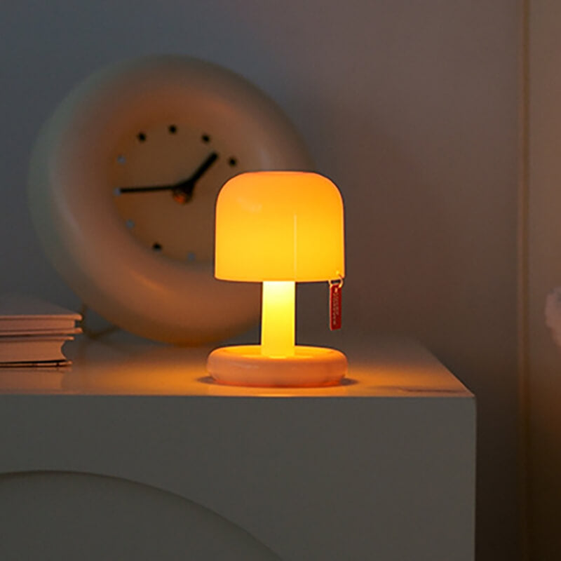 Ambient Night Light Warm Sunset USB Rechargeable 12-Hour Runtime