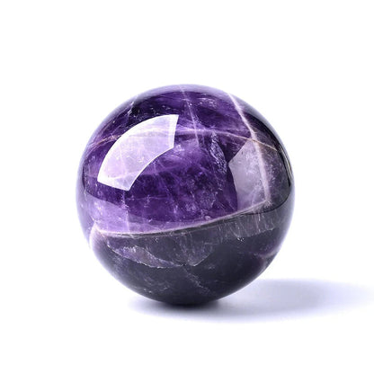 Amethyst Sphere Hand-Polished Stand Included