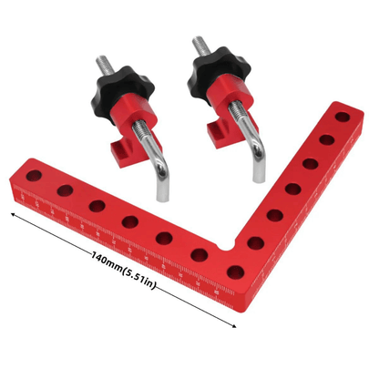 Angle Clamp Set 90° Alignment Aluminum Alloy Adjustable Screw