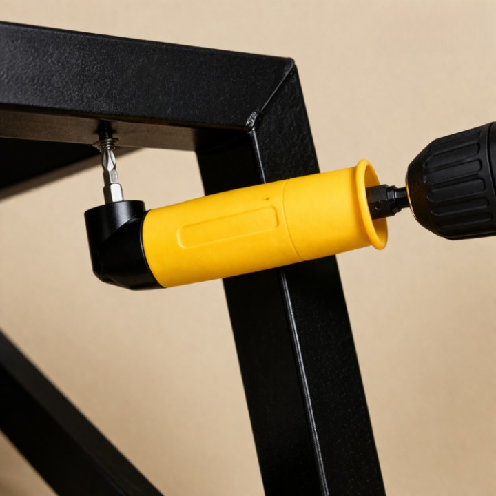 Angle Drill Attachment 105° Magnetic 1/4 Inch Hex