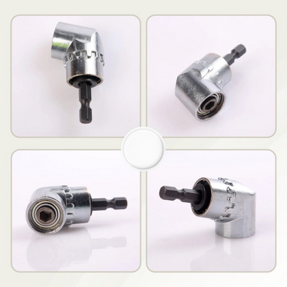 Angle Drill Attachment 105° Magnetic 1/4 Inch Hex