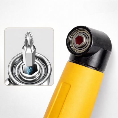 Angle Drill Attachment 105° Magnetic 1/4 Inch Hex
