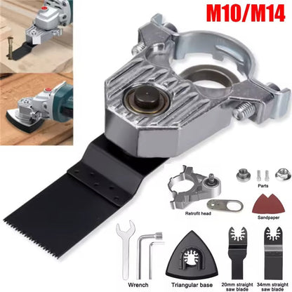 Angle Grinder Adapter Tool-Free Quick-Change M10 & M14