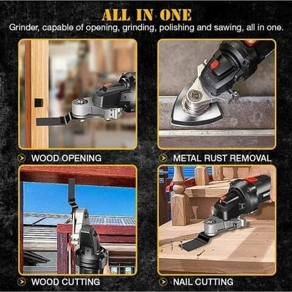 Angle Grinder Adapter Tool-Free Quick-Change M10 & M14