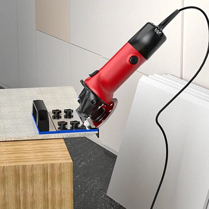 Angle Grinder Guide 45° Chamfer Quick-Clamp Stainless Steel