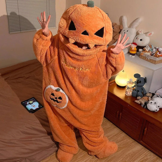 Animal Onesie Full-Body Loungewear Four Designs