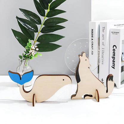Animal Table Lamp Warm LED USB Touch Switch