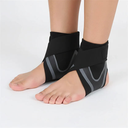 Ankle Compression Brace Adjustable Neoprene Support