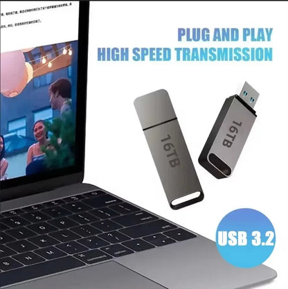 AquaGuard 16TB Durable USB Drive for Maximum Protection
