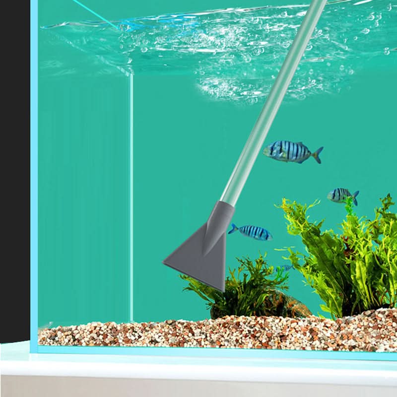Aquarium Siphon Adjustable Flow Protective Net & Attachments