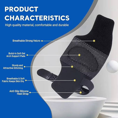 Arch Support Inserts Adjustable Compression Gel Cushioning