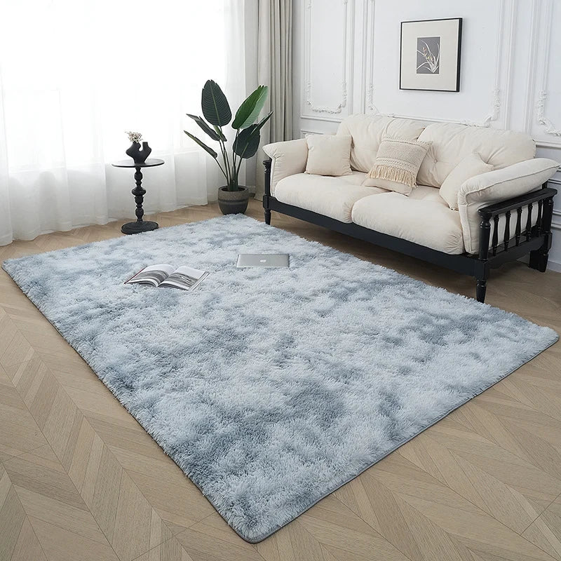 Area Rug Plush Soft Fibers Non-Slip Backing