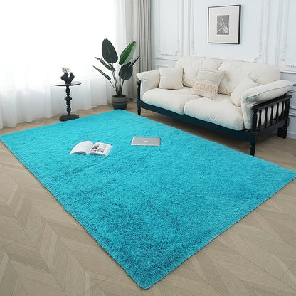 Area Rug Plush Soft Fibers Non-Slip Backing