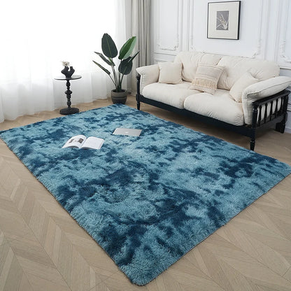 Area Rug Plush Soft Fibers Non-Slip Backing