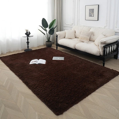 Area Rug Plush Soft Fibers Non-Slip Backing