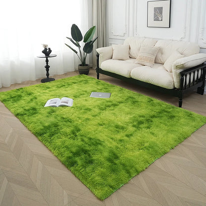 Area Rug Plush Soft Fibers Non-Slip Backing