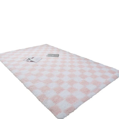 Area Rug Plush Soft Fibers Non-Slip Backing