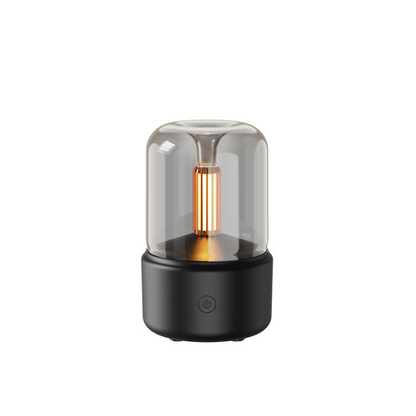 Aroma Diffuser Candle-Like Warm LED USB-Powered & Auto Shut-Off