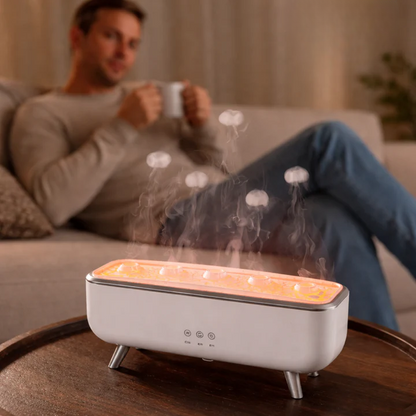 Aroma Diffuser Jellyfish Mist Color-Changing LED 300ml Remote