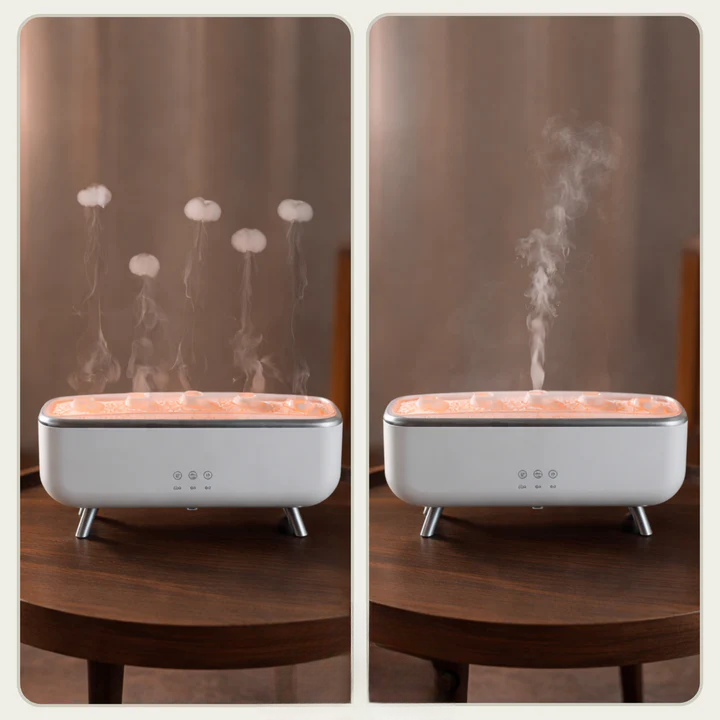 Aroma Diffuser Jellyfish Mist Color-Changing LED 300ml Remote