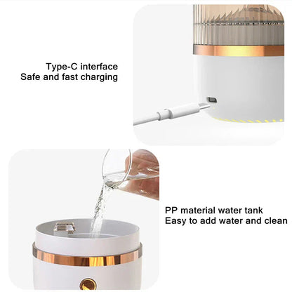 Aroma Diffuser USB-C Quiet Auto-Shutoff
