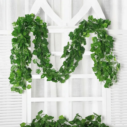 Artificial Ivy Garland Lifelike & Maintenance-Free 2.1m