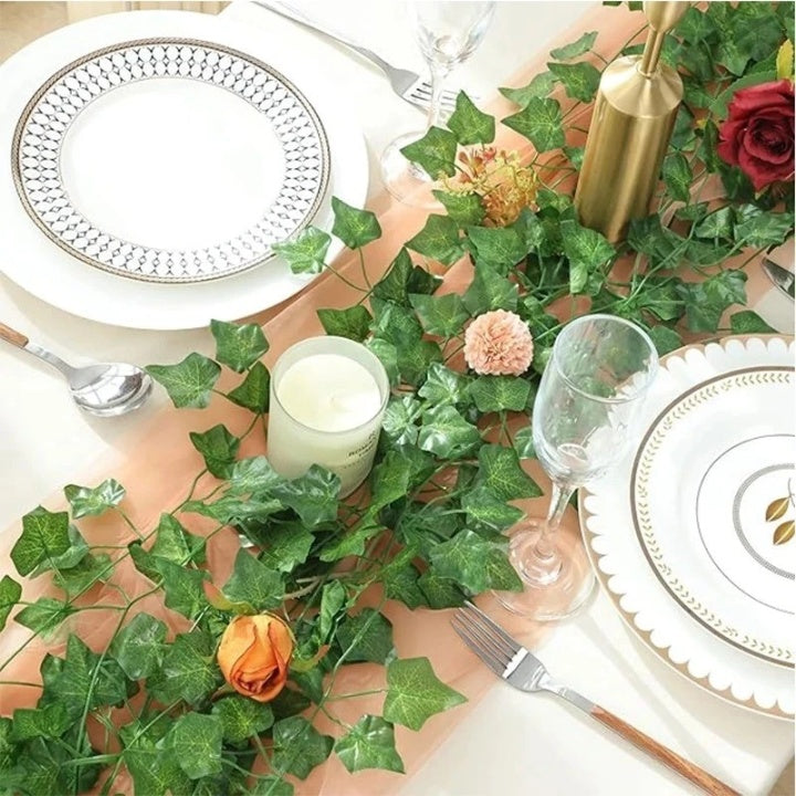 Artificial Ivy Garland Lifelike & Maintenance-Free 2.1m