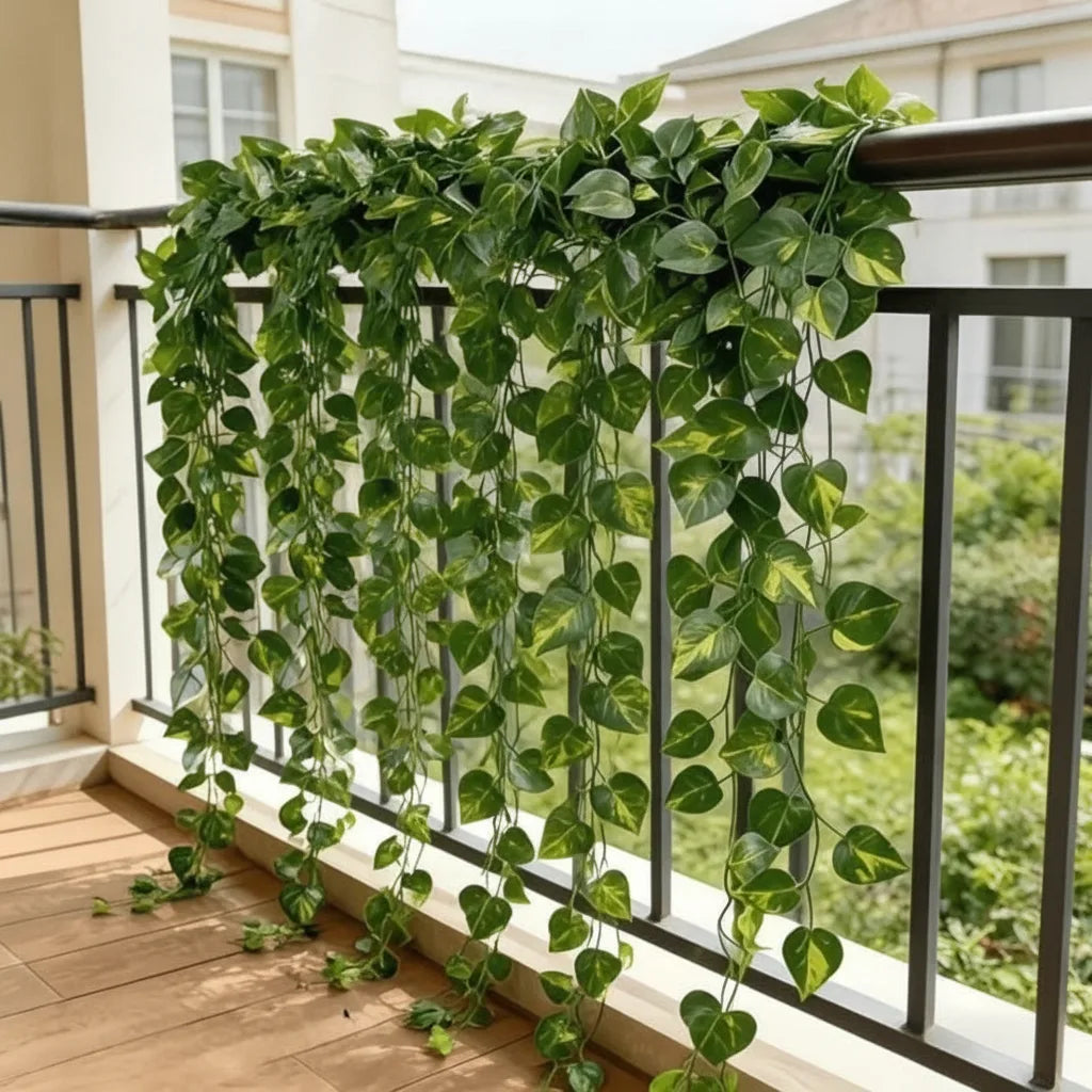 Artificial Ivy Garland Lifelike & Maintenance-Free 2.1m