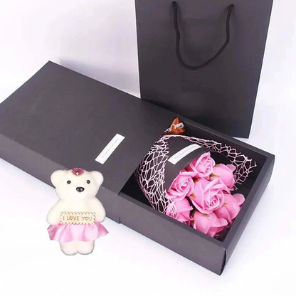 Artificial Rose Bouquet Seven Heads No Maintenance