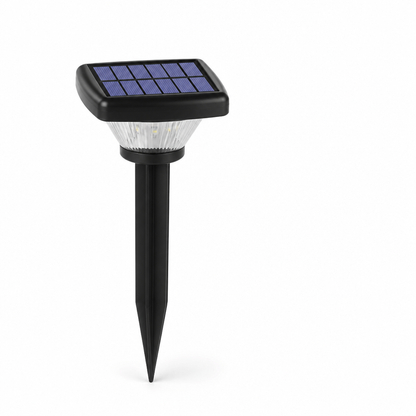 Stake-Mounted Solar LED Pathway Garden Lights (Automatic Dusk-to-Dawn)